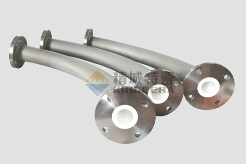 鋰電專(zhuān)用耐磨陶瓷管道